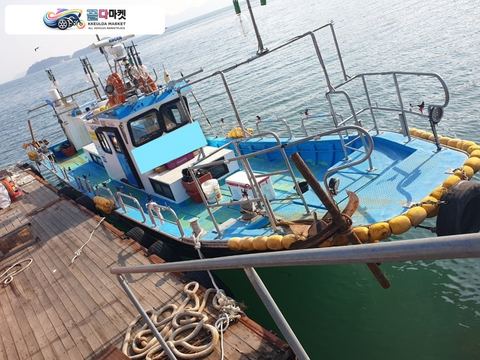 국산기타 어선 2018년식 4.97톤 낚시배 급매합니다.