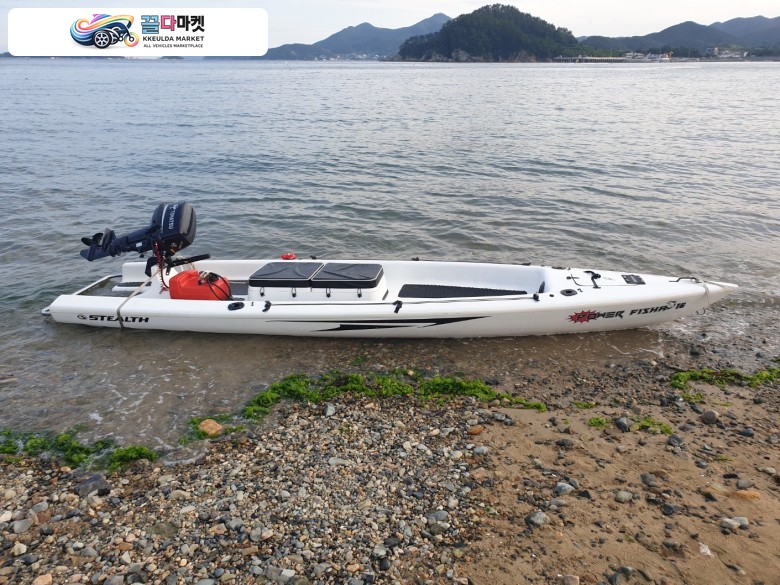 국산기타 낚시보트 2020년식 스텔스 파원피샤 도하츠 9.8마력 판매합니다.