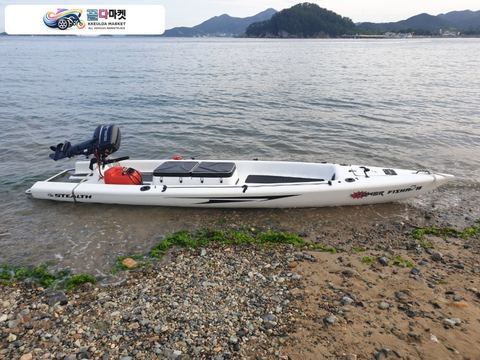 국산기타 낚시보트 2020년식 스텔스 파원피샤 도하츠 9.8마력 판매합니다.