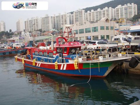 국산기타 어선 2014년식 ~ 2014년~12월식~9.77톤~선상생활~낚시배~연안복합 허가포함 가격 입니다~