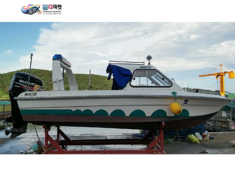국산기타 낚시보트 2013년식 4싸이클 115마력