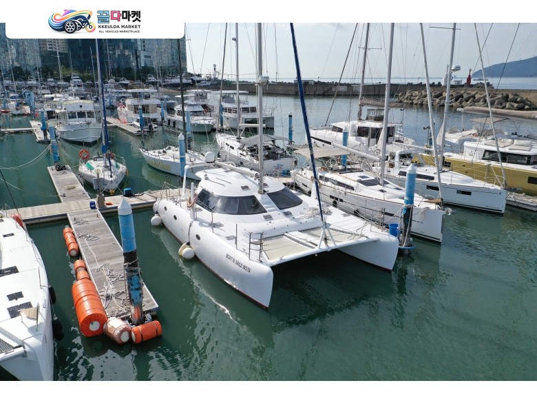 카타마란 세일요트 2004년식 42ft 카타마란 요트 판매 합니다