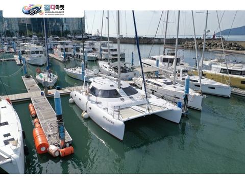 카타마란 세일요트 2004년식 42ft 카타마란 요트 판매 합니다