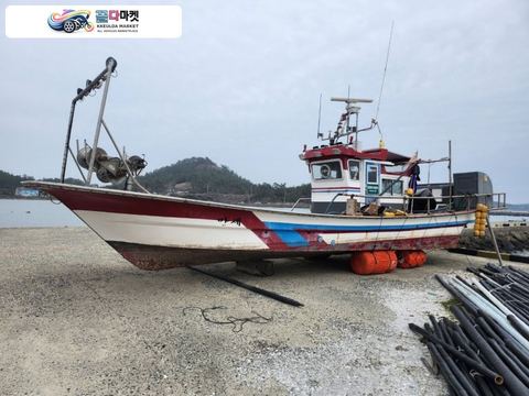 국산기타 어선 2020년식 전남 2.99톤 연안자망허가 낚시어선 판매합니다.(선체만 판매가능)