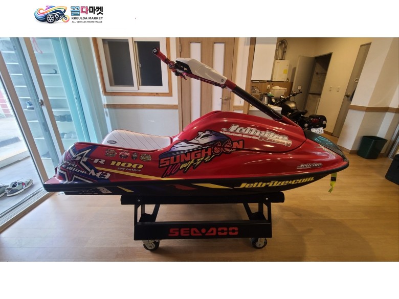 가와사키 1100 STX 2002년식 Jettribe Racing 풀커스텀 스탠드업 제트스키 판매