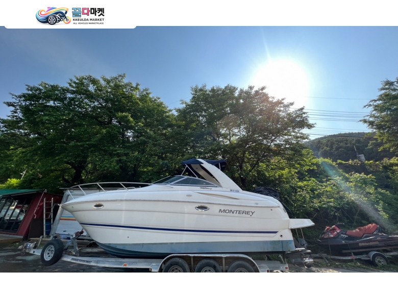 몬테레이 263 2005년식 몬테레이 270 하우스 보트 풀옵션 풀정비 판매합니다 (민트급)