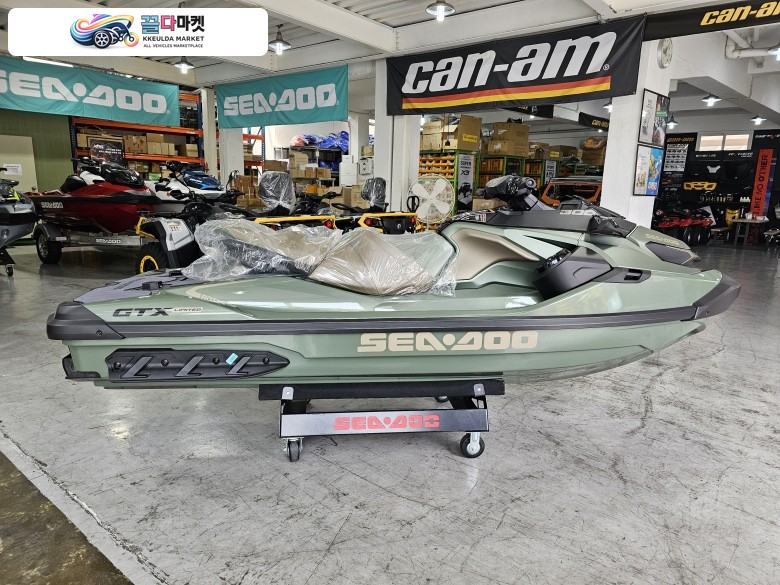 씨두 GTX LTD 300 SS 2023년식 -오싹한구매조건-  최상위모델 GTX 리미티드 (메탈릭세이지) 씨두 서울공식대리점 리치팩토리