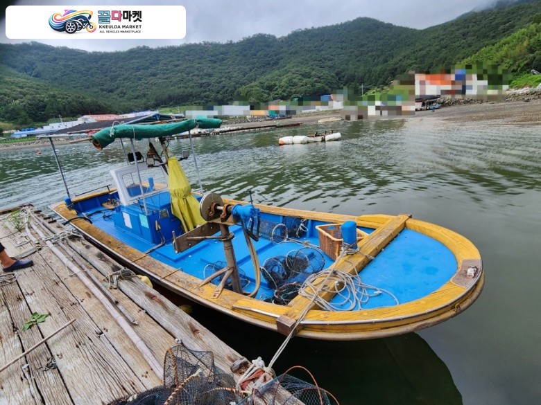 국산기타 어선 2007년식 경남 0.88톤 연안통발허가 어선 판매합니다.