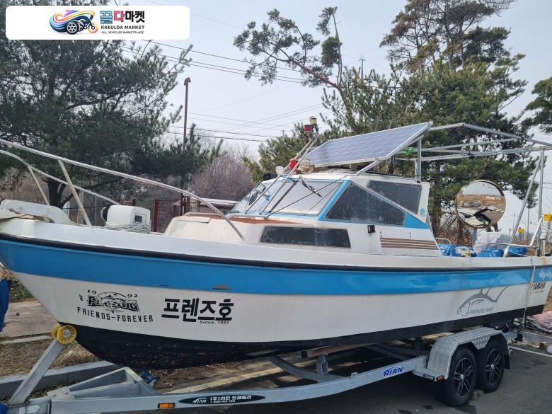 야마하 FR-22 2002년식 하우스 보트 22피트 팔아요(네고 가능)