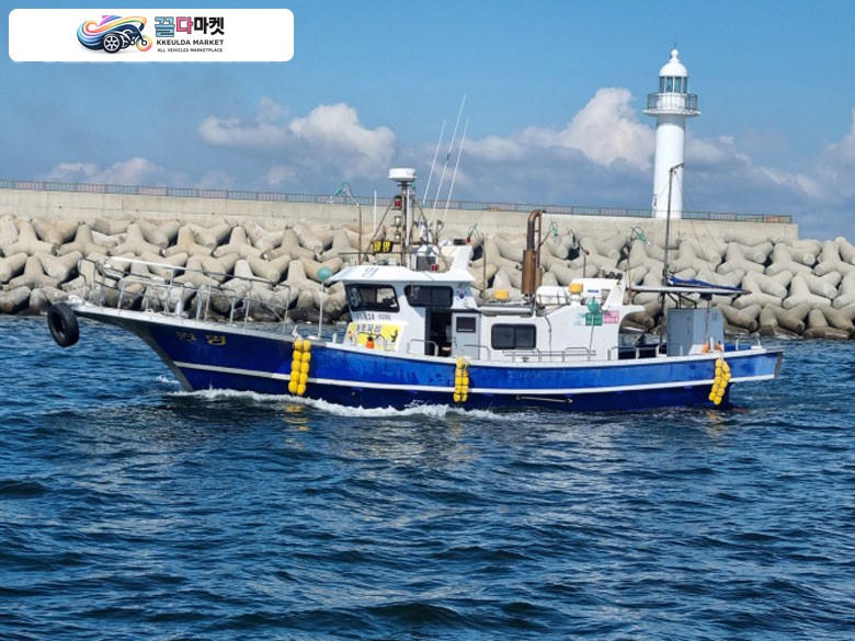 국산기타 어선 2018년식 9.77 낚시배  자망허가포함