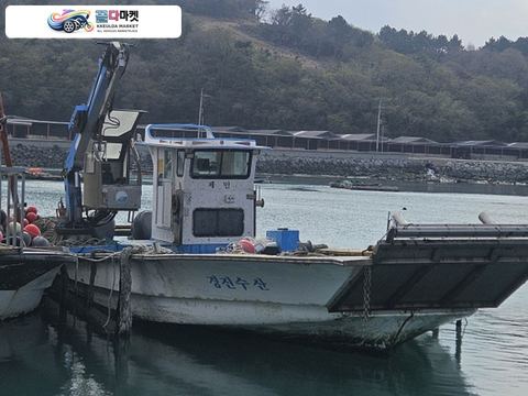 국산기타 작업선 2011년식 7톤 크레인배