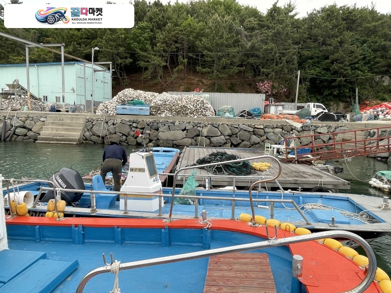 국산기타 레져형보트 2006년식 선외기 보트 판매합니다