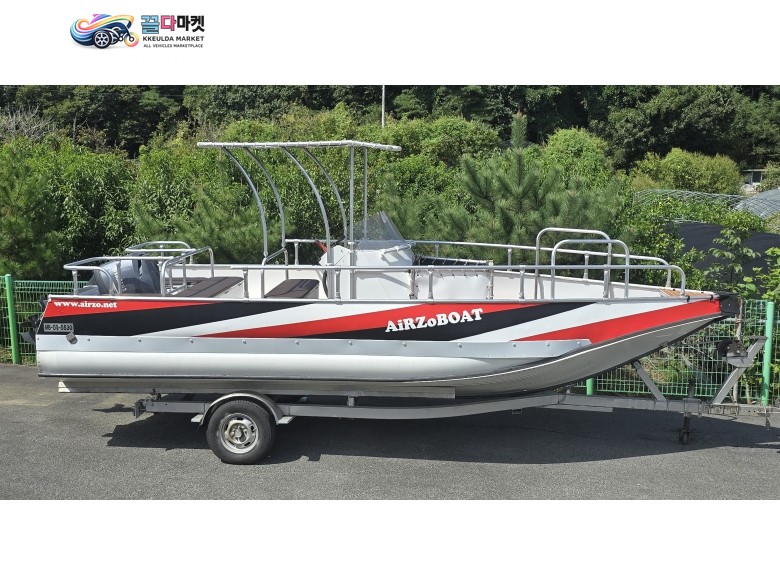 국산기타 낚시보트 2019년식 에어조보트 6.6m / 야마하 4행정 115hp / 트레일러