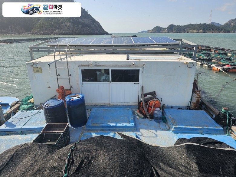 국산기타 작업선 2010년식 Frp 바지선 판매합니다
