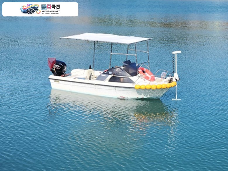 야마하 F-17 2000년식 야마F17 + 머큐리60마력 + 가이드 모터+ 리안 등록트레일러 + 로렌스 어탐기 포인트원 + 삼양 어탐기 ...