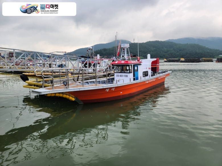 국산기타 어선 2024년식 선외기 300백 완전 새배