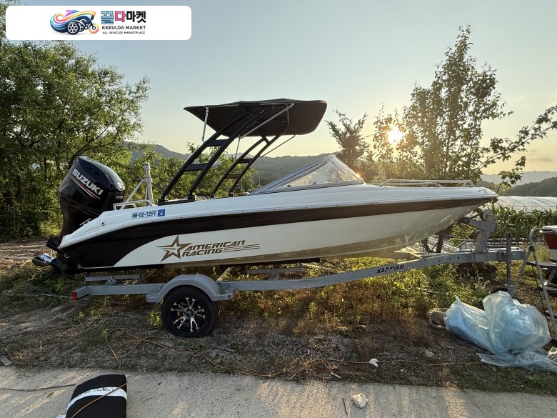 국산기타 레져형보트 2024년식 국산 씨레이 185 스즈키 175마력