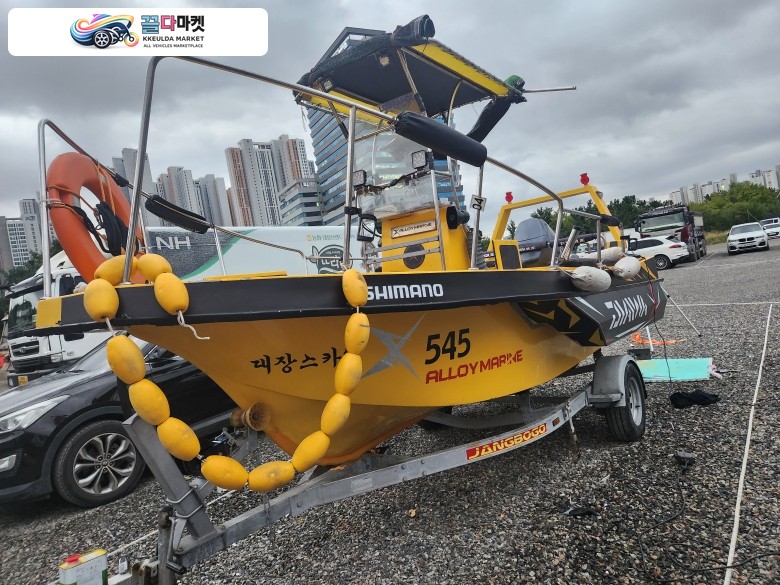 국산기타 낚시보트 2020년식 알로이 frp 풀셋트