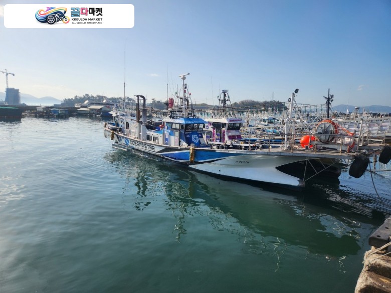 국산기타 어선 2020년식 행운몰드9.77톤갈치전용선밑생활낚시가능하게작업 전자장비최상급.나이트비젼(금호마린) 허가포함(선체...