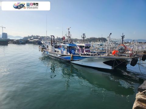 국산기타 어선 2020년식 행운몰드9.77톤갈치전용선밑생활낚시가능하게작업 전자장비최상급.나이트비젼(금호마린) 허가포함(선체...