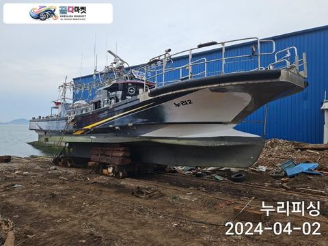 국산기타 어선 2019년식 경남 연안복합9.77톤(광림몰드) 루어전용선 내만부터 먼바다까지 다목적운용가능