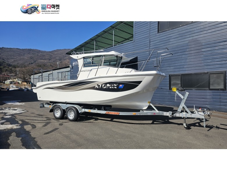 아토믹스 600 HARDTOP FISHERMAN 2026년식 ATOMIX 655WA 하드탑 워크어라운드 론칭