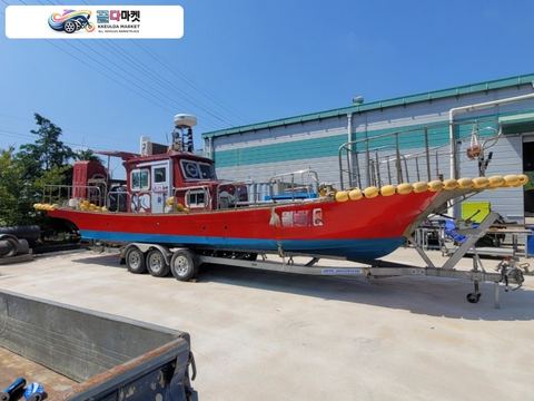 국산기타 레져형보트 2021년식 레저선 2.94톤 선외기 250마력 판매합니다.
