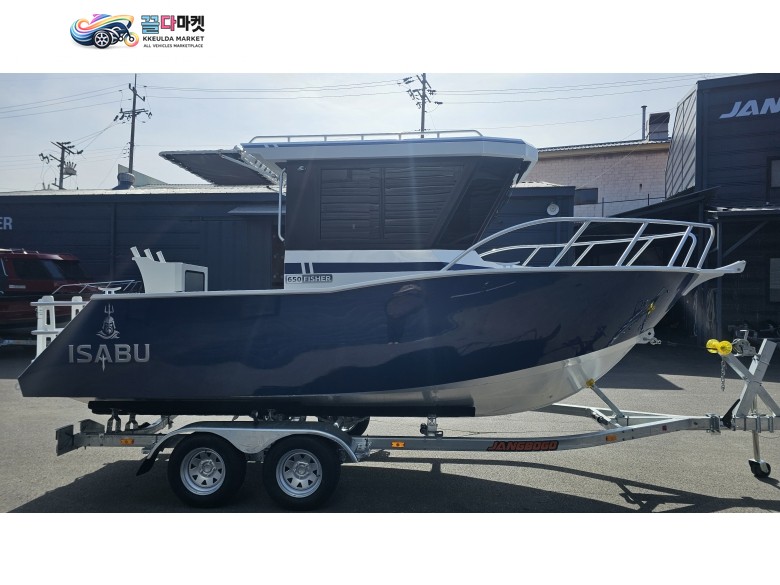 수입기타 낚시보트 2026년식 ISABU 650 FISHER │ 알루미늄 워크어라운드 풀패키지