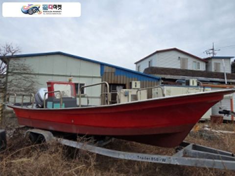 국산기타 낚시보트 2005년식 레져보트 팝니다. 1.2ton