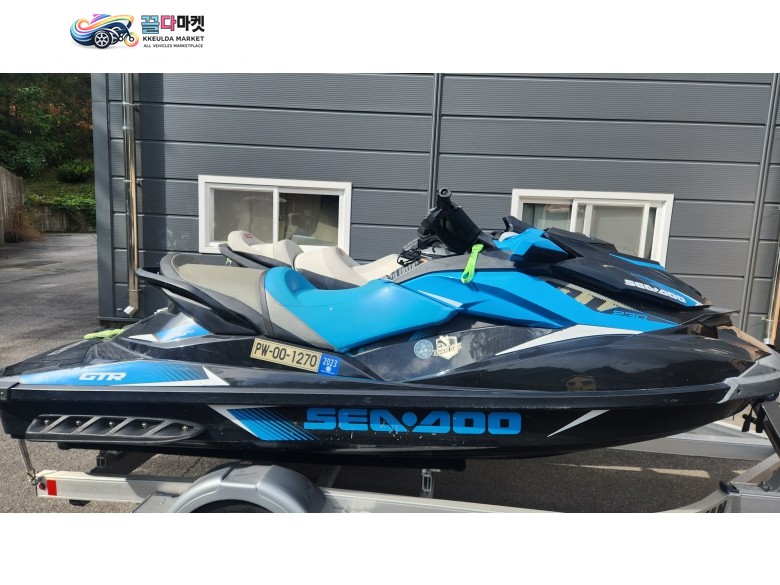 씨두 GTR 230 2018년식 GRT230+야마하 FX HO크루져+카라반더블트레일러 일괄판매합니다