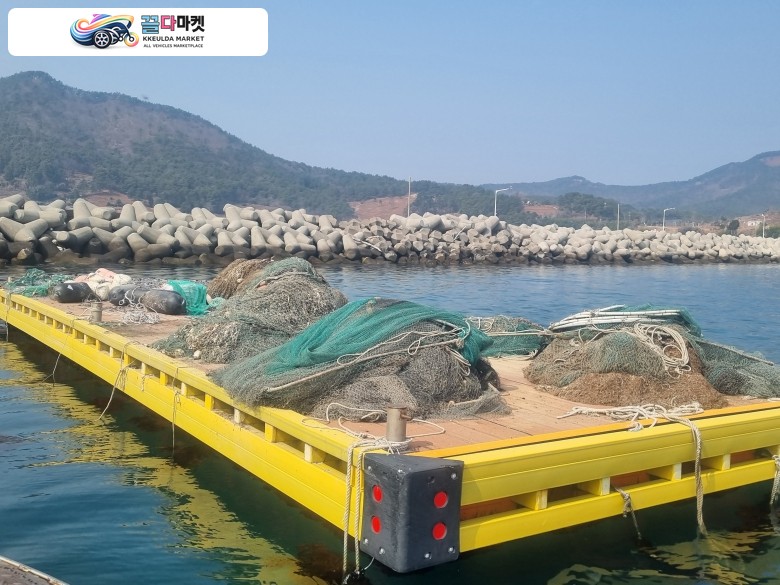 국산기타 작업선 2022년식 뗏목 팝니다