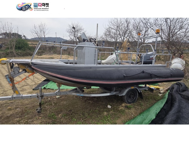 K보트 콤비보트 2007년식 알루미늄보트 550팝니다