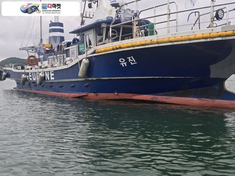국산기타 어선 2019년식 충남보령 낚시어선(9.77톤) 판매합니다.