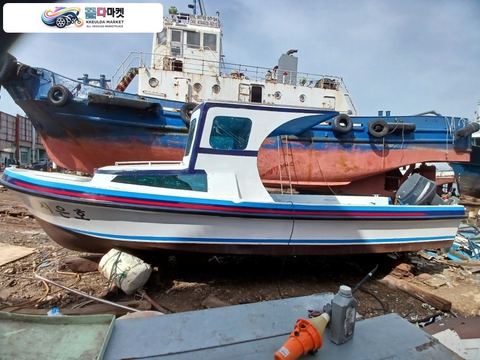 국산기타 낚시보트 1998년식 레저보트 1.21톤 20피트