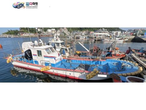 국산기타 어선 2025년식 2.83톤 경남 연안복합 어선 매매 (거의 신조선 상태)