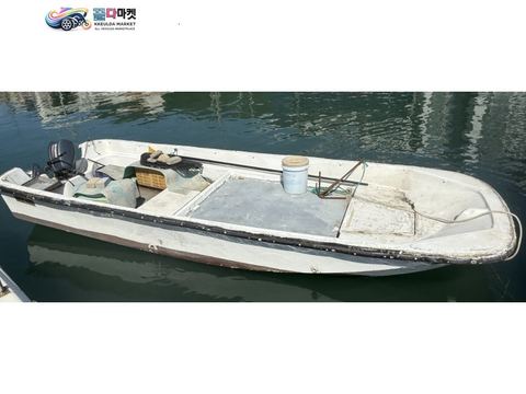 국산기타 낚시보트 2010년식 0.53톤 레저선 매매 (야마하 2싸 4마력)