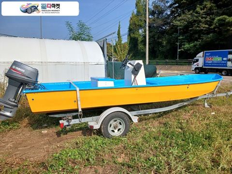 국산기타 작업선 2016년식 낙시보트18피트야마50마력등록판매