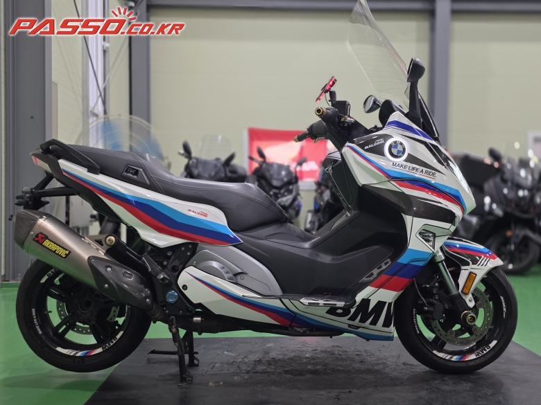 BMW C 650 스포츠 2017년식 BMW C650S 17년식 아크라포빅 구변완료 블박2채널 연식대비 짧은키로수 최저가 판매합니다