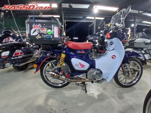 혼다 슈퍼 커브 C 125 ABS 2020년식 대륙 횡단용 풀튜닝 커브