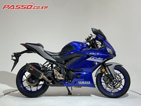 야마하 YZF R3 2020년식 [바이크스테이션] 점검완료 상태양호 소모품다수 정품키2개 R브레이크오일교체 체인윤활작업 아크라포빅머플러구변완료 아라시백스텝 지넷2CH블랙박스 라디에이터가드 라이테크후크볼트 XRT레버 XRT스윙암슬라이더 대구공돌핸들밸런스 핸드폰거치대 USB충전포트