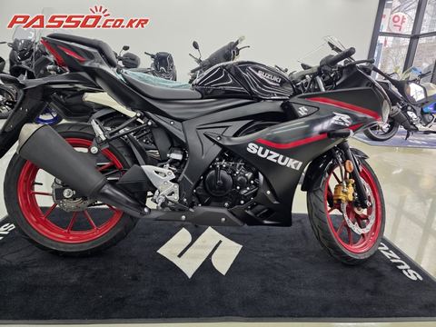 스즈끼 GSX R 125 ABS 2025년식 -진주신평오토바이- -스즈키 GSX-R125 ABS- -신차컨디션의 바이크- -2025년식 4,452km 주행한 바이크-
