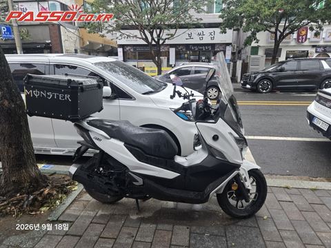 보그 SR 125 GT 2024년식 보그125판매