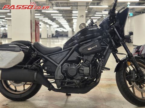 혼다 레블 1100 T DCT 2024년식 월 17만 // 새들백 신품 컨디션 외관 S 급 차량
