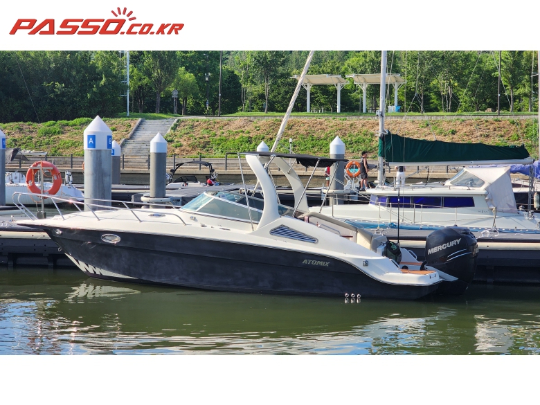 아토믹스 7500 Sport Cruiser 2008년식 올수리 27피트 하우스 보트 Atomix7500 Sport Cruiser